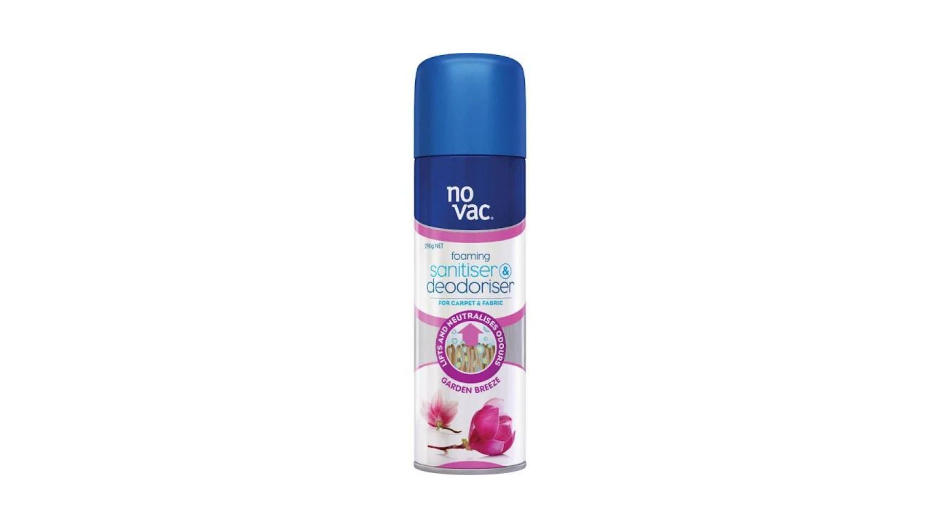 No Vac Foaming Sanitiser & Deodoriser – Garden Breeze 290