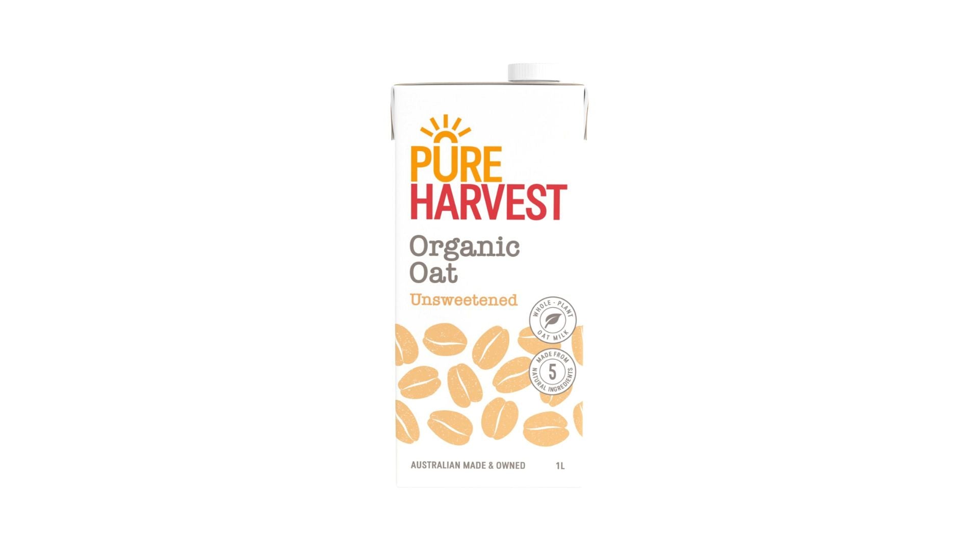 Pure Harvest Organic Oat Unsweetened Milk 1L