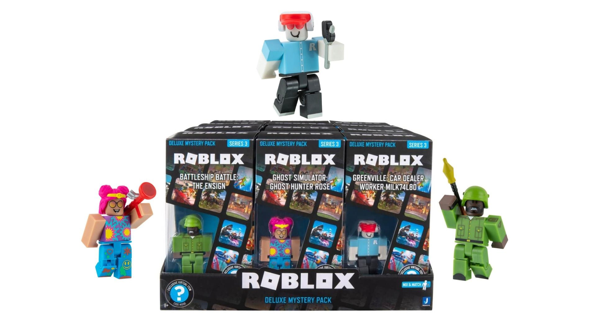 ROBLOX Deluxe Mystery Figure Assorted Ea Press & Grocers Co. ROBLOX Deluxe Mystery Figure Assorted Ea Press & Grocers Co.
